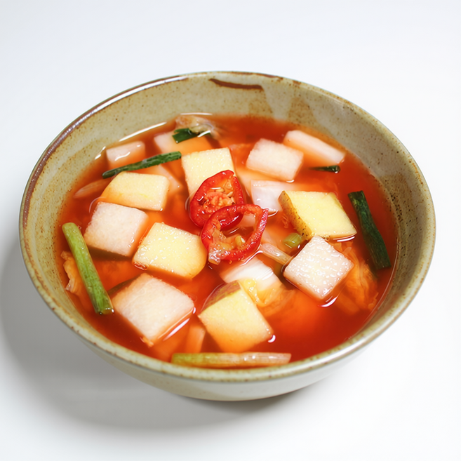 찬우물김치 국내산 나박김치 3kg, 1개
