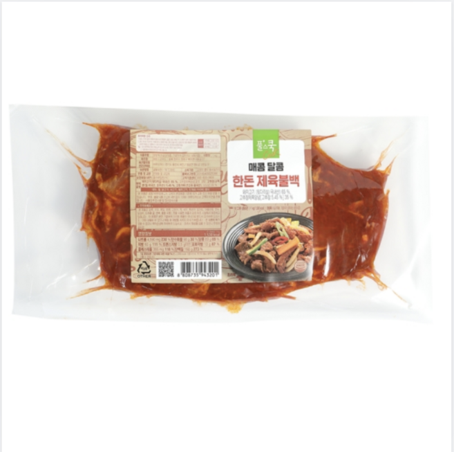 매콤달콤 한돈 제육 불백, 4개, 1kg