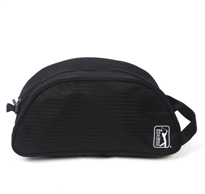 PGA투어 슈즈백, 블랙, 1개