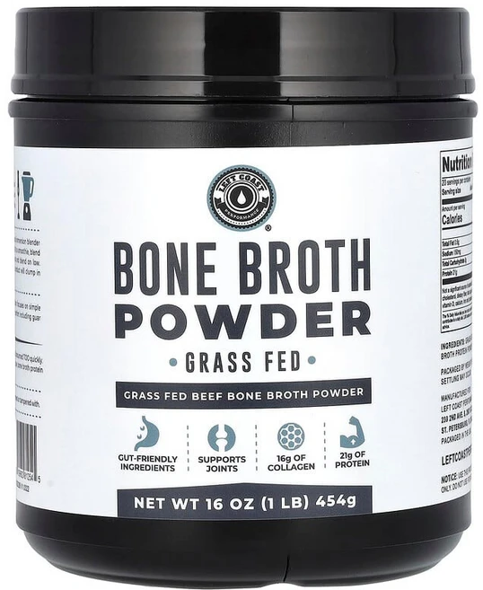 Left Coast Performance 소뼈 육수 파우더 쇠고기 454g(1lb) LCP-81254 - 쿠팡