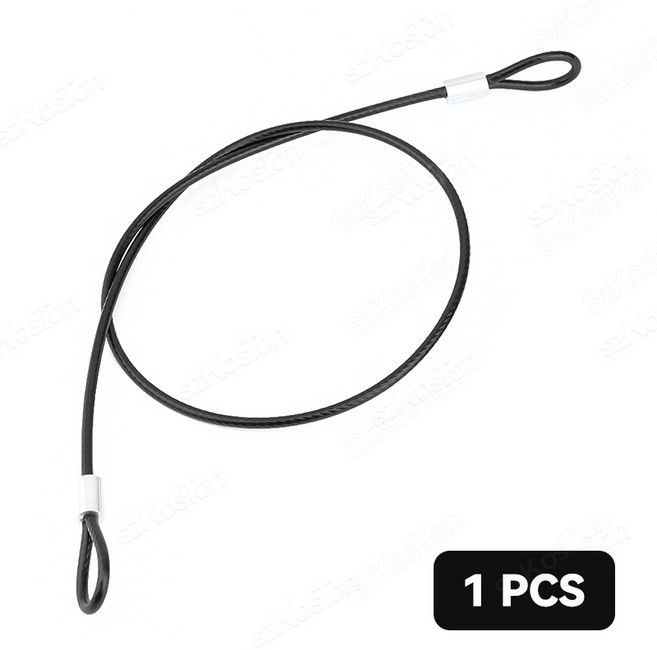 안전 강철 와이어 스트랩 GoPro 12 9 8 Insta 360 X3 DJI Action 용 스테인레스 스틸 테더 매는 밧줄 손목, 1 PCS Lanyard, 범용, 1개