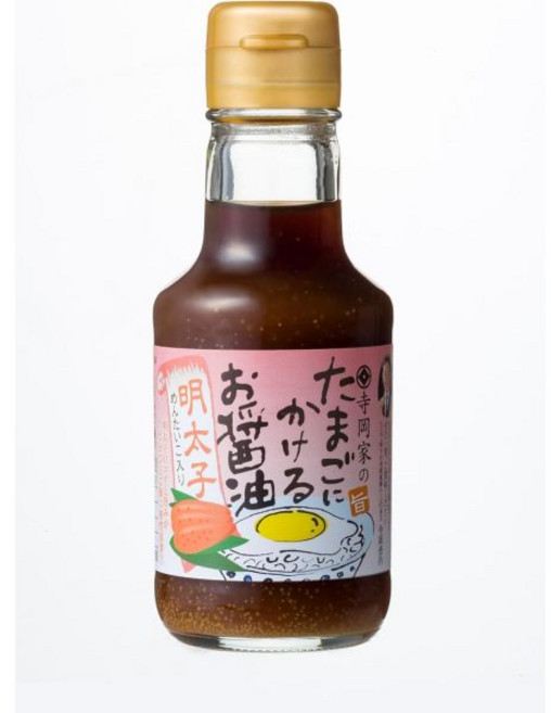 일식 간장 테라오카 유기 양조 가의 계란에 곁들인 명란젓, 1