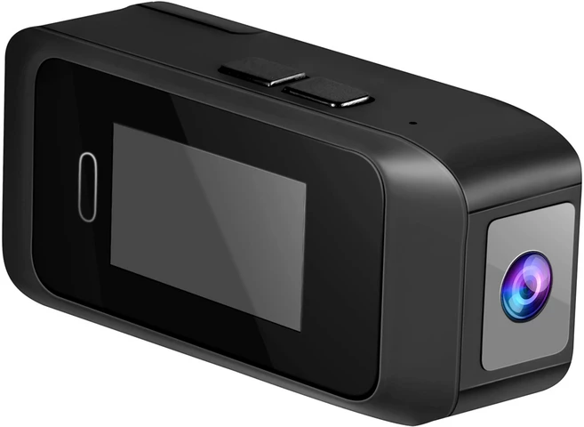 안경 웨어러블 포켓 카메라 휴대용 디지털 레코더 헤드 장착 화면, 02 CAM with 32GB, 02 검정색