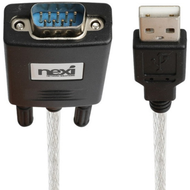 USB to RS232 시리얼 케이블 1M pl2303 칩셋 NX1083, 1개
