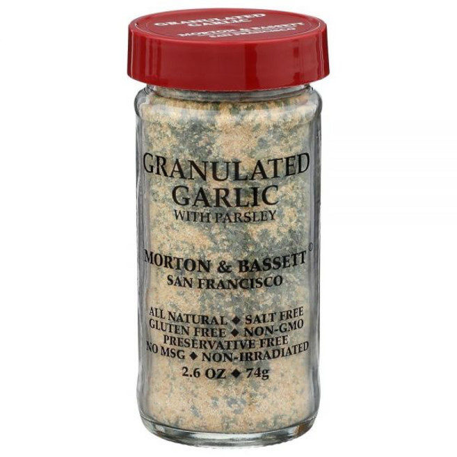Morton & Bassett 마늘 과립 212791, 74g, 1개