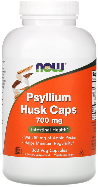 나우푸드 실리엄 허스크 700mg 베지 캡슐, 360정, 1개