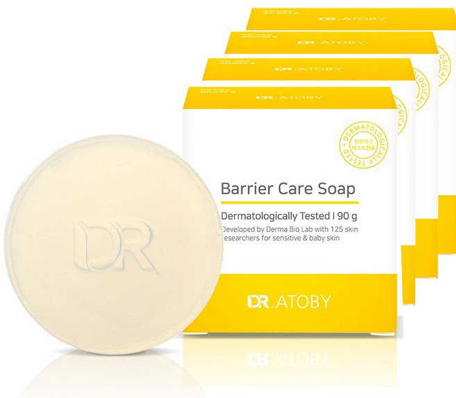 닥터아토비 베리어케어 솝, 4개, 90g