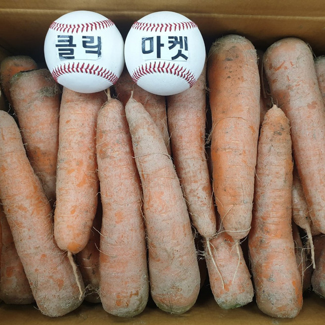 클릭마켓 국내산 햇 흙당근 3kg 5kg 10kg 당근주스 쥬스 당근즙 용, 1박스