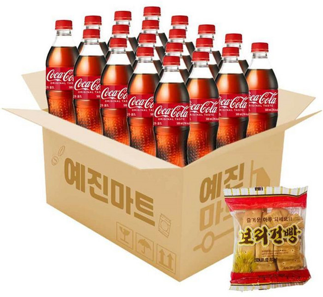 예진마트 코카콜라, 500ml, 20개