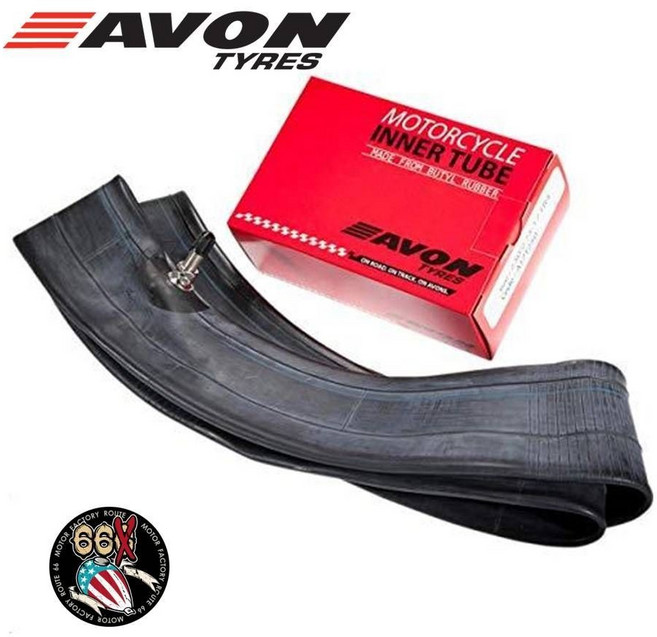 美式工廠 英國 AVON 雅芳內胎 自行車內胎 耐磨防刺 正氣嘴, 4.00-19 / 4.50-19正氣嘴
