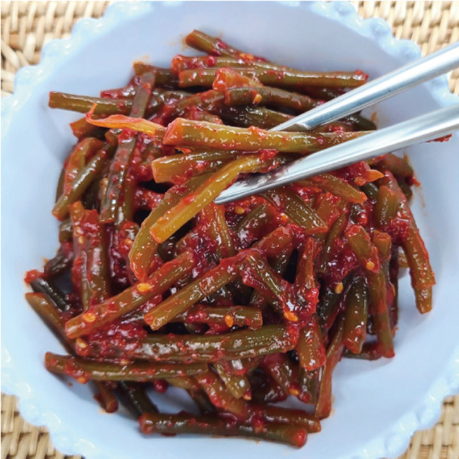 찬이랑 마늘쫑무침 1kg 양념마늘쫑, 1개