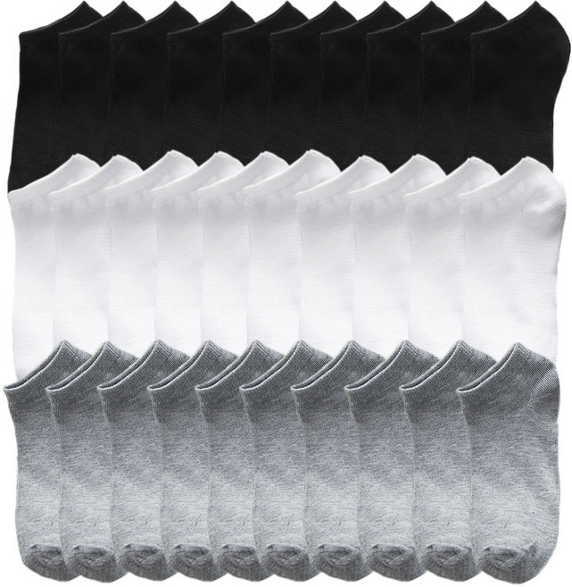 JH컴퍼니 남 여 무지양말 JH002 10켤레 묶음