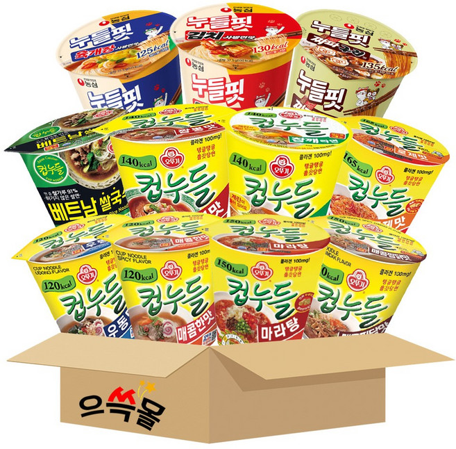 컵누들 누들핏 저칼로리 컵라면 11종 세트 2호, 1세트