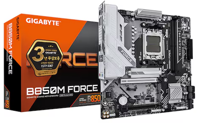 GIGABYTE B850M FORCE 제이씨현 AMD 추천 메인보드 MOTHERBOARD