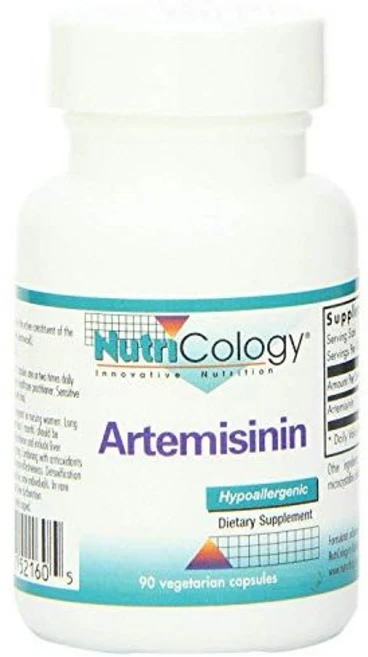뉴트리콜로지 아르테미시닌 보충제 - 위장관 지원 Artem Nutricology Artemisinin Supplement - GI Tract Support Pure Qingha, 1개, 90정 - 쿠팡