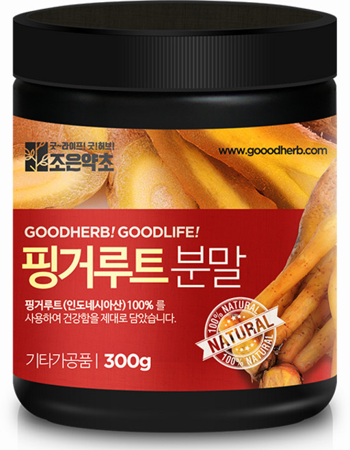 조은약초 프리미엄 핑거루트 분말, 1개, 300g