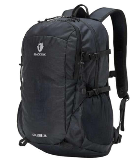 블랙야크 콜린 백팩 26L 2BYKSXU949, FREE, BLACK