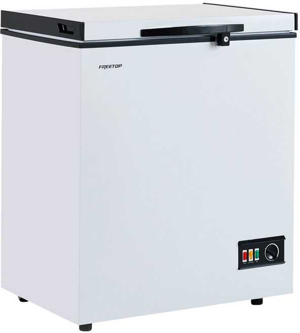 미니냉동고 소형 원룸 가정용 업소용 얼음 아이스크림 냉동고 150L, 화이트, FTO-F150WF1