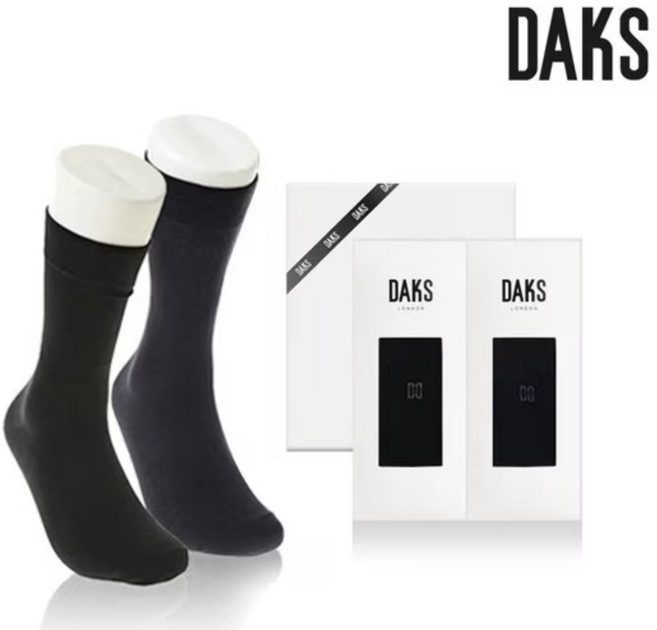 닥스 남성 양말 2족 세트