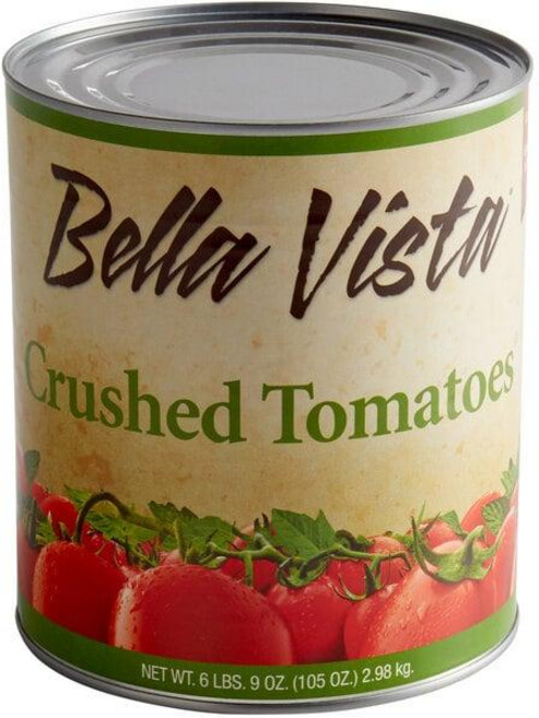 미국 벨라 비스타 Bella Vista Crushed Tomatoes 으깬 토마토 소스 업소용 대용량, 5개, 2.98kg