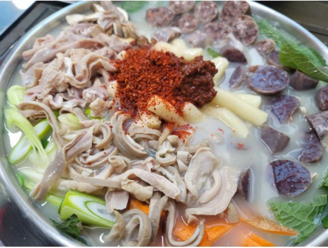 무을순대 대끼리네 순대전골 4인분 2.6~2.7kg [원산지:국산], 1개, 2.7kg