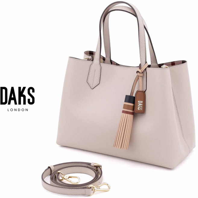 [백화점 선물포장] 닥스 토트백 여성 핸드백 크로스백 정장 가방 아이보리