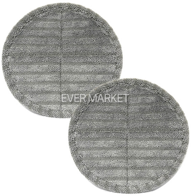 에버마켓 물걸레청소기 패드 걸레 원형 극세사 청소포 아너스 한경희 휴스톰 호환