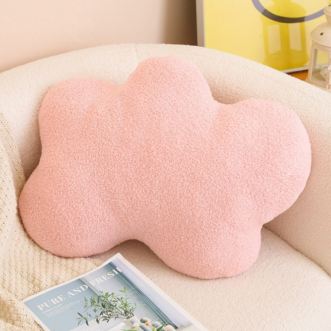 앤티키 뭉게구름 안고자는 쿠션, 연핑크