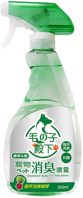 Magic Amah 妙管家 寵物消臭噴霧 綠茶沁香, 500ml, 1瓶
