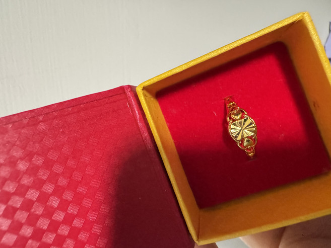 純金戒指