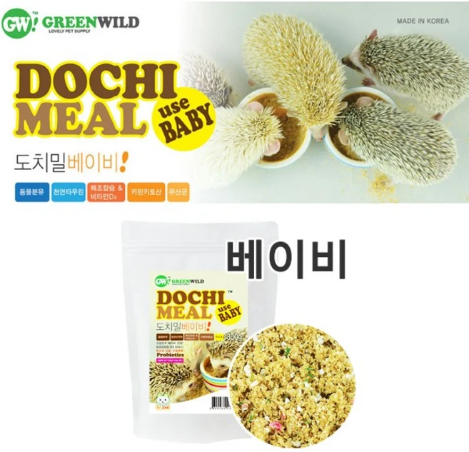 도치퀸 도치밀 베이비 영양가루사료, 1개, 300g - 쿠팡