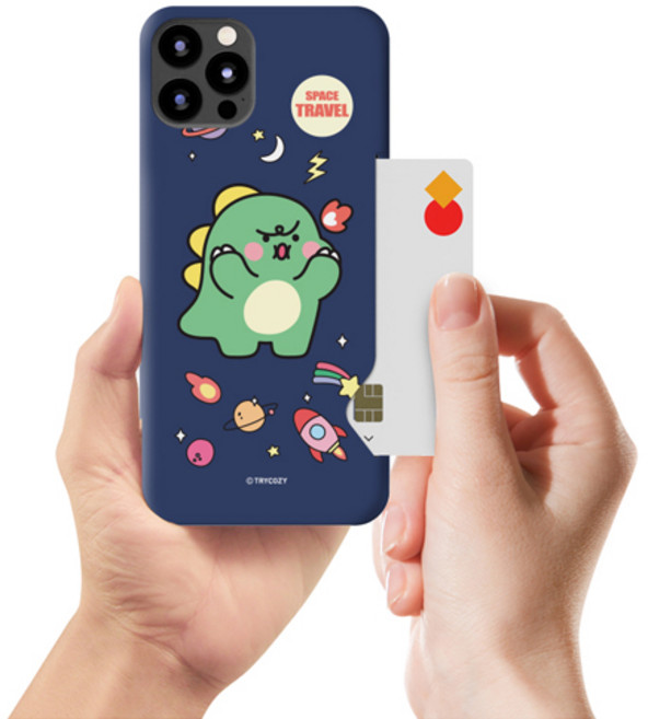 시안샵 TRY 리틀티노의 하루 카드 3D곡면하드케이스 / 아이폰13 12 11 MINI PRO MAX XR XSMAX XS 7 8 SE2 + 단선방지