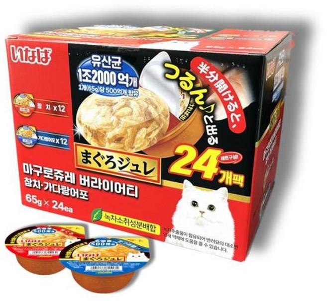 이나바 마구로쥬레 참치 가다랑어포 24개팩 세트구성/SH, 참치, 가다랑어포, 1개