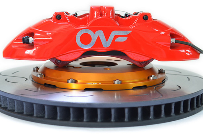 그랜져IG 온프 6P 브레이크 세트 튜닝스티커포함 검사통과 경량380디스크로터, 블루, 오렌지골드, 1개