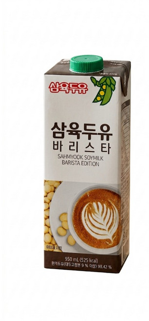 삼육두유 바리스타 라떼 두유 950ml 6개