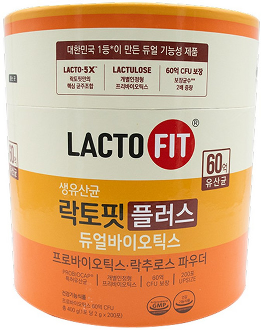 락토핏 플러스 프로바이오틱스 생유산균 코스트코, 2g, 200개