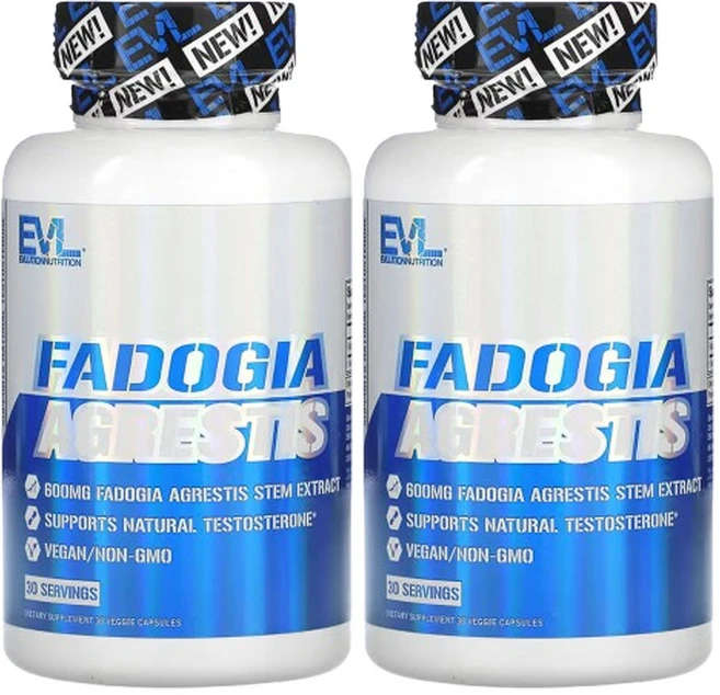 파도지아 아그레스티스 EVLution Nutrition 600mg 30캡슐 2팩, 30정 - 쿠팡