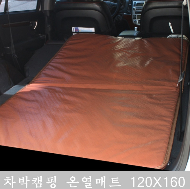 6단 다이얼 황토 차박 캠핑 전기장판 120X160cm 온열매트 장판 열선시트 캠핑, 단품, 1개