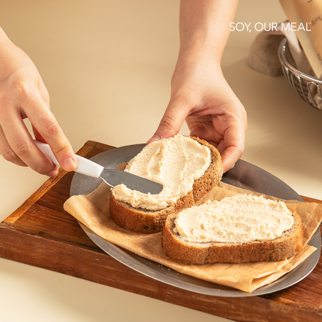 [소이아워밀] 국산콩 후무스 담백한맛 식물성 고단백 스프레드 hummus 200g, 1개