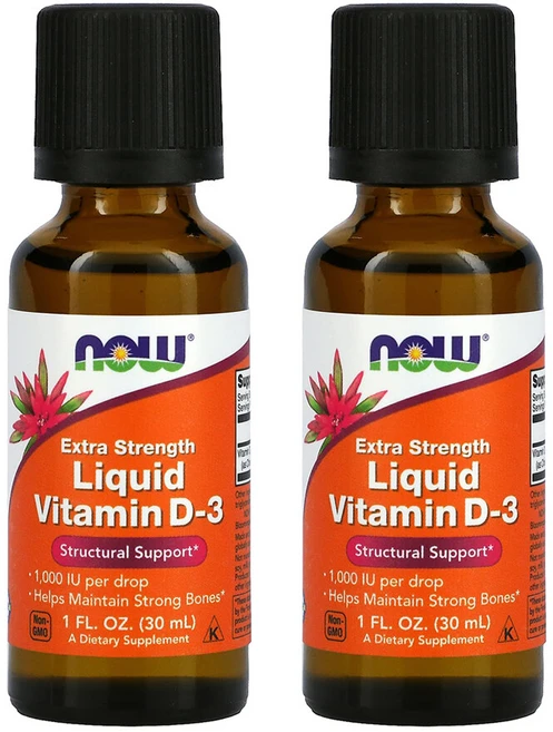 NOWFOOD 나우푸드 액상 비타민D3 엑스트라 스트렝스 1 000IU 30ml Liquid Vitamin D-3 X 2EA, 2개 - 쿠팡