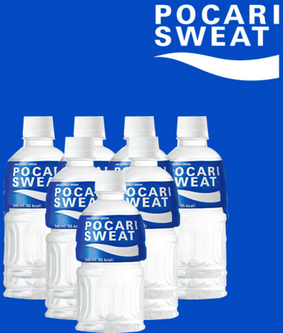 포카리스웨트 무라벨, 340ml, 20개