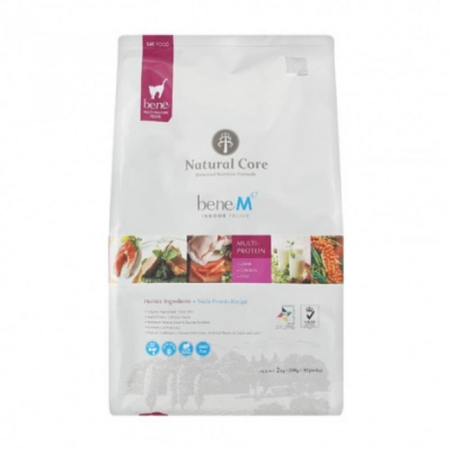 네츄럴코어 베네 M47 고양이 기능성 사료, 2kg, 2개