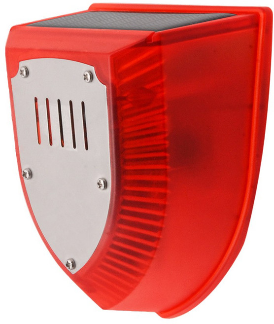 총성 소리 개 짖는 모션 센서가 스트로브 라이트 사이렌 빌라 농장 정원 정원용 방수, 01, 1개