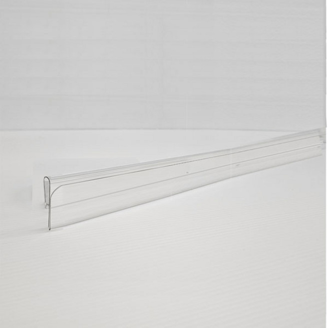 투명 페트 와이어 선반 걸이식 가격표시기 라벨홀더, 1개