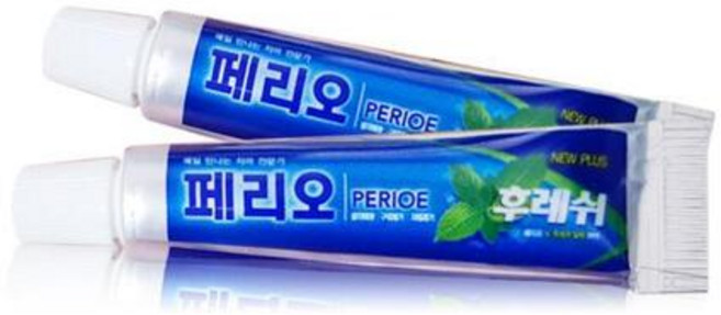 페리오 튜브형 일회용치약 5g 여행용 휴대용 호텔용 세면도구 치약, 1개