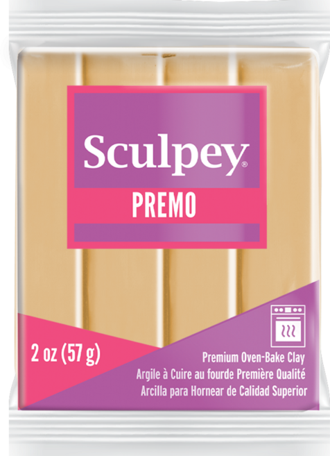 스컬피 프레모 57g (Premo 2oz) 전문가용 폴리머클레이, Ecru(담갈색)