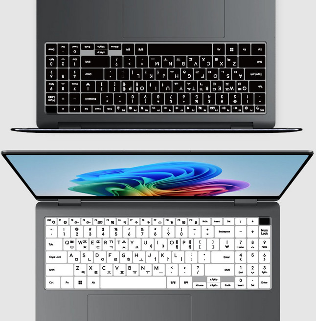 삼성 갤럭시북5 4 3 프로 360 16인치 키스킨 NT960HXA NT960XHZ NT965XHD NT965XHW NT960QHA NT750XHD NT750XHW NT960XGQ, 1개, 화이트(한영인쇄)