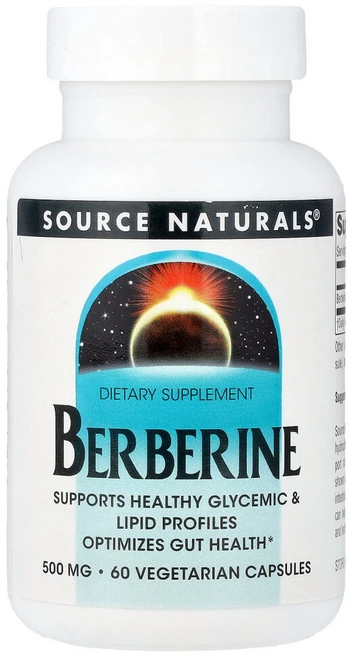 소스내추럴스 베르베린 500 mg 60 식물성 캡슐, 1개, 60정 - 쿠팡