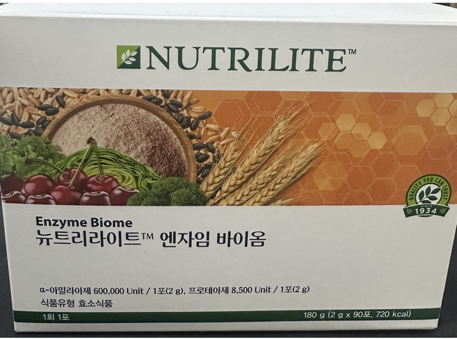 암웨이 엔자임 바이옴 효소, 1개, 90회분
