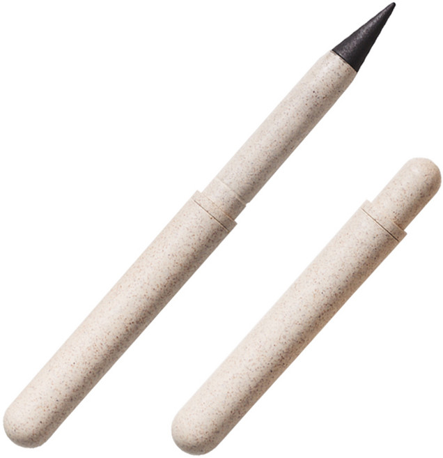 깎지 않는 연필 자이 탄소펜 컴팩트형 무한연필, Cream Beige